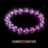 Summit Curation Fireworks blooming light purple flashing amethyst bracelet